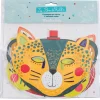 Moulin Roty - Cardboard Animal Masks In Yellow/Red