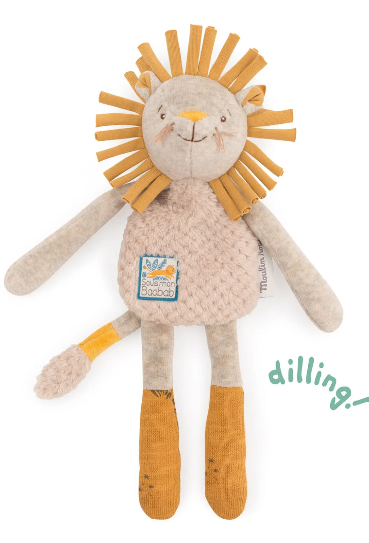 Moulin Roty - Lion Rattle