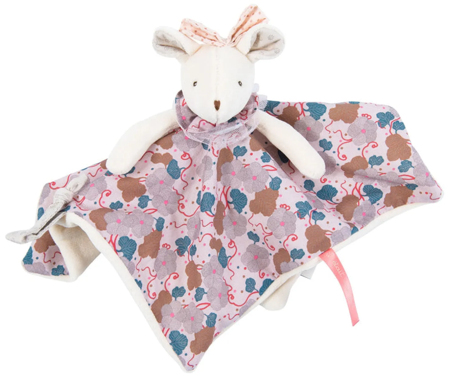 Moulin Roty - Mouse Comforter, Floral