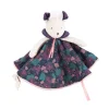 Moulin Roty - Mouse Comforter, Purple Print