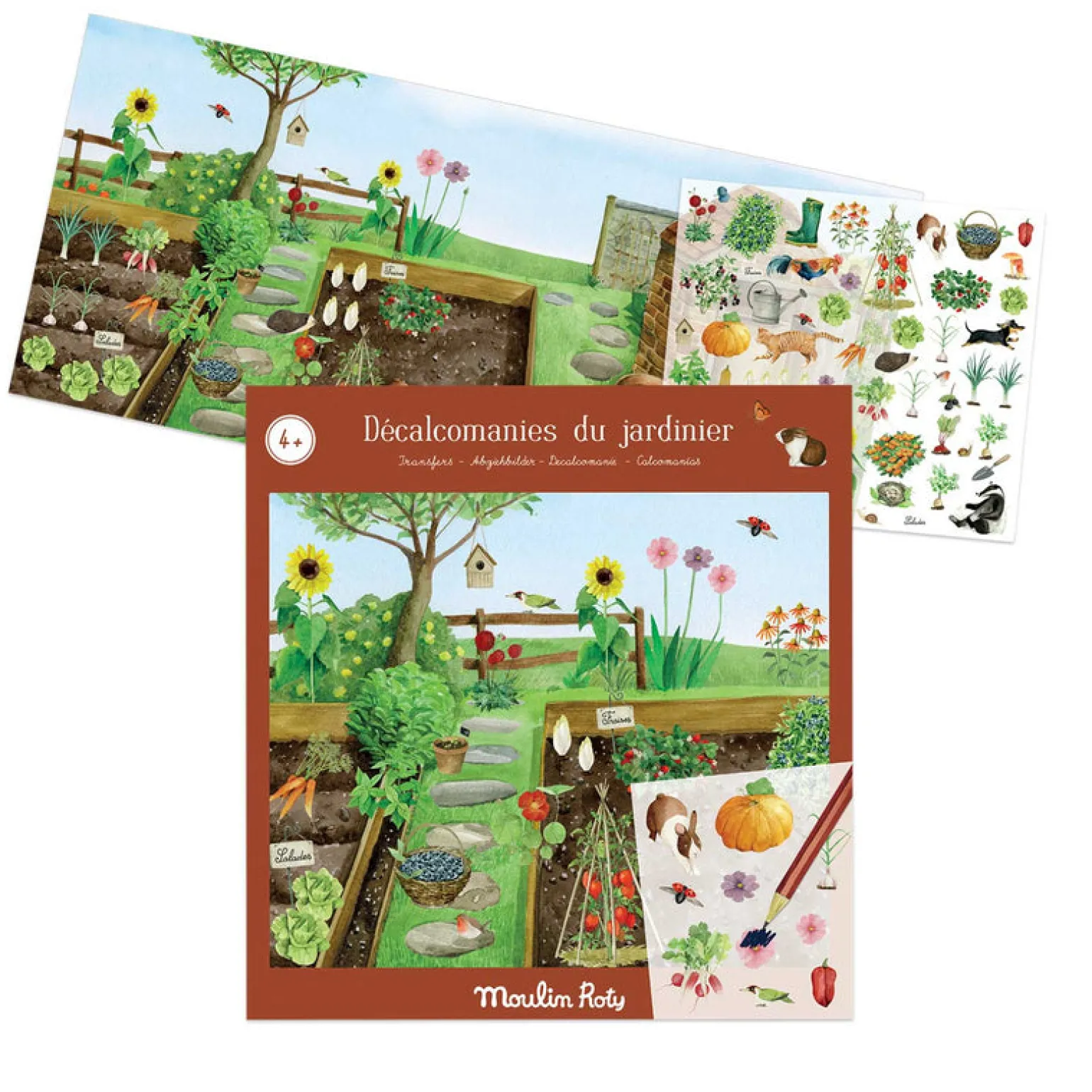 Moulin Roty Transfers Gardeners