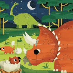 Mudpuppy - Magnetic Puzzle, Mighty Dinosaurs