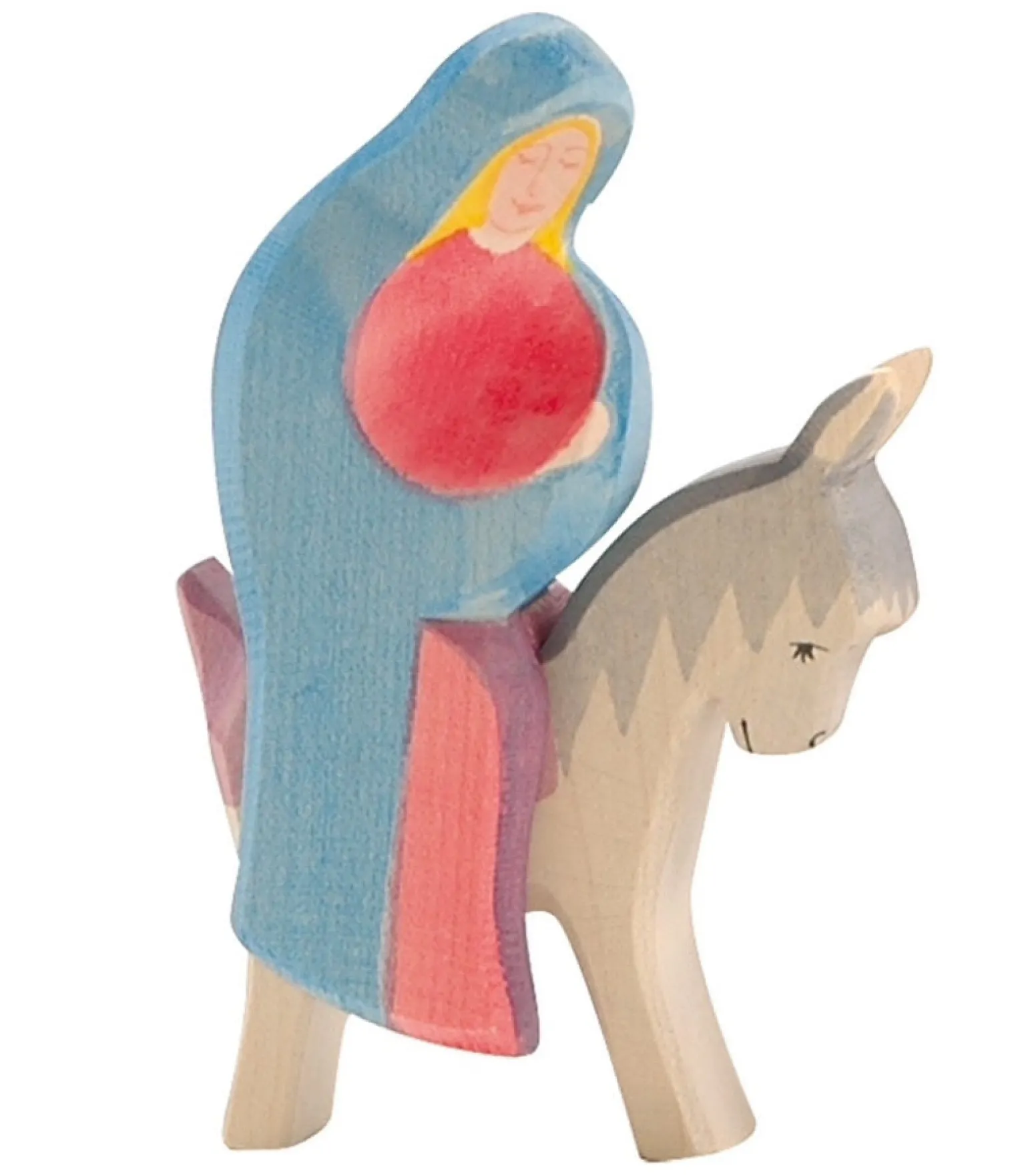 Ostheimer - Mary On Donkey, 2 Pieces