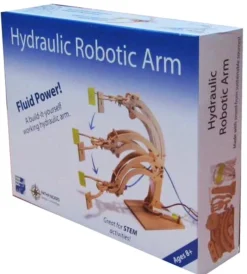Pathfinders - Hydraulic Robotic Arm In Wood