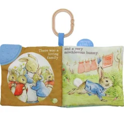 Peter Rabbit - Soft Book, Clip On