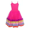 Pink Poppy Fiesta Dress Hot Pink Size 3-4 Yrs
