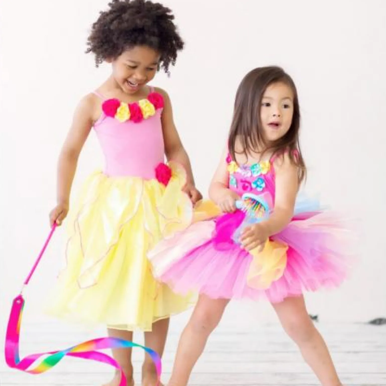 Pink Poppy Yellow Blossom Dress Size 5/6