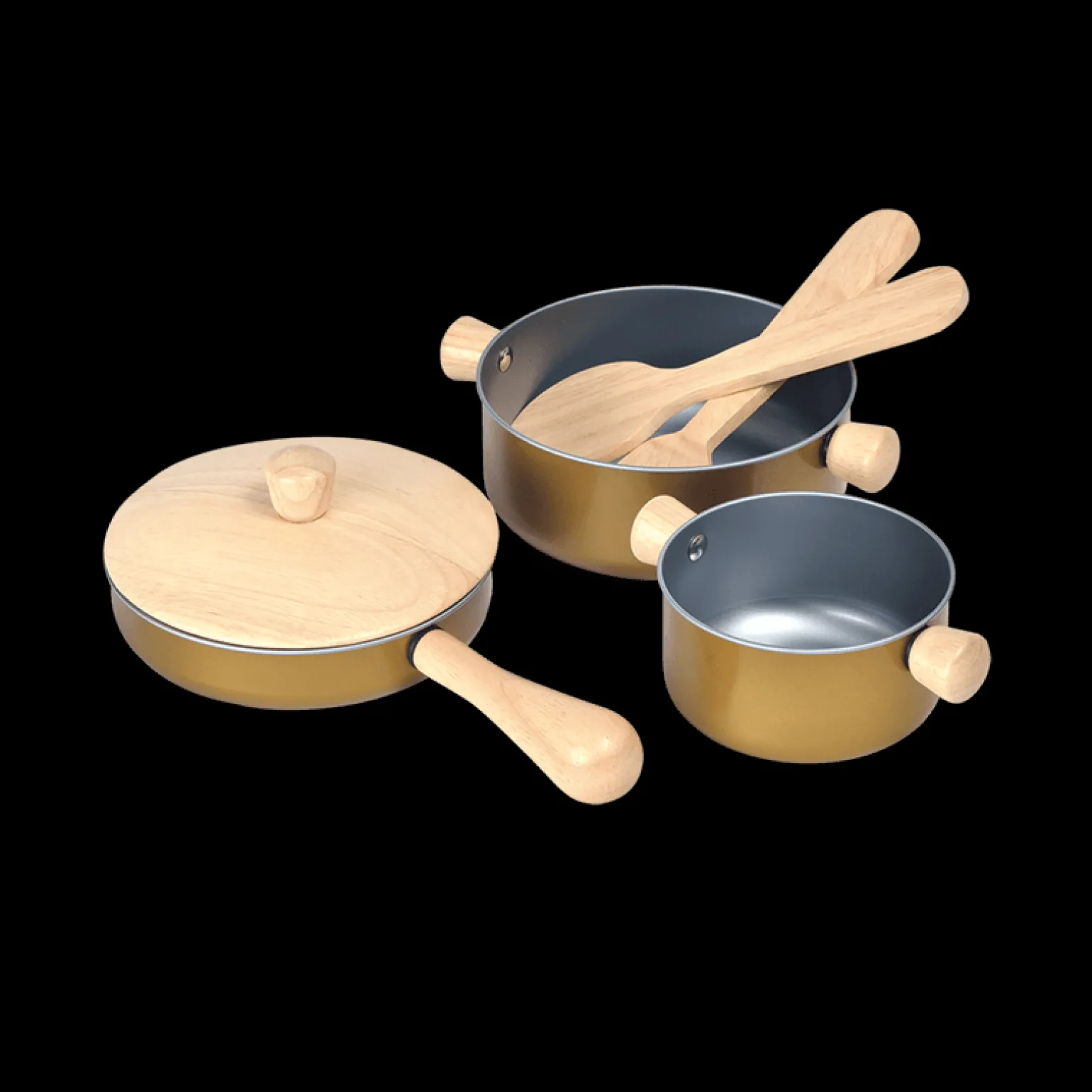 Plan Toys Wooden Cooking Utensils