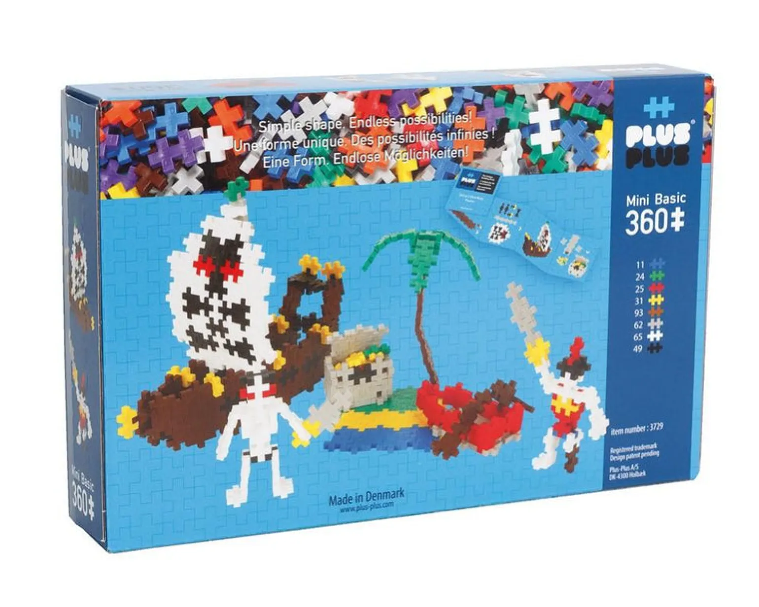 Plus Plus - Basic Pirate - 360 Pieces