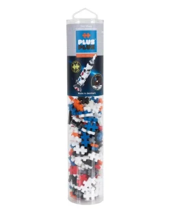 Plus Plus - Rocket 240 Pieces, Glow In The Dark Tube