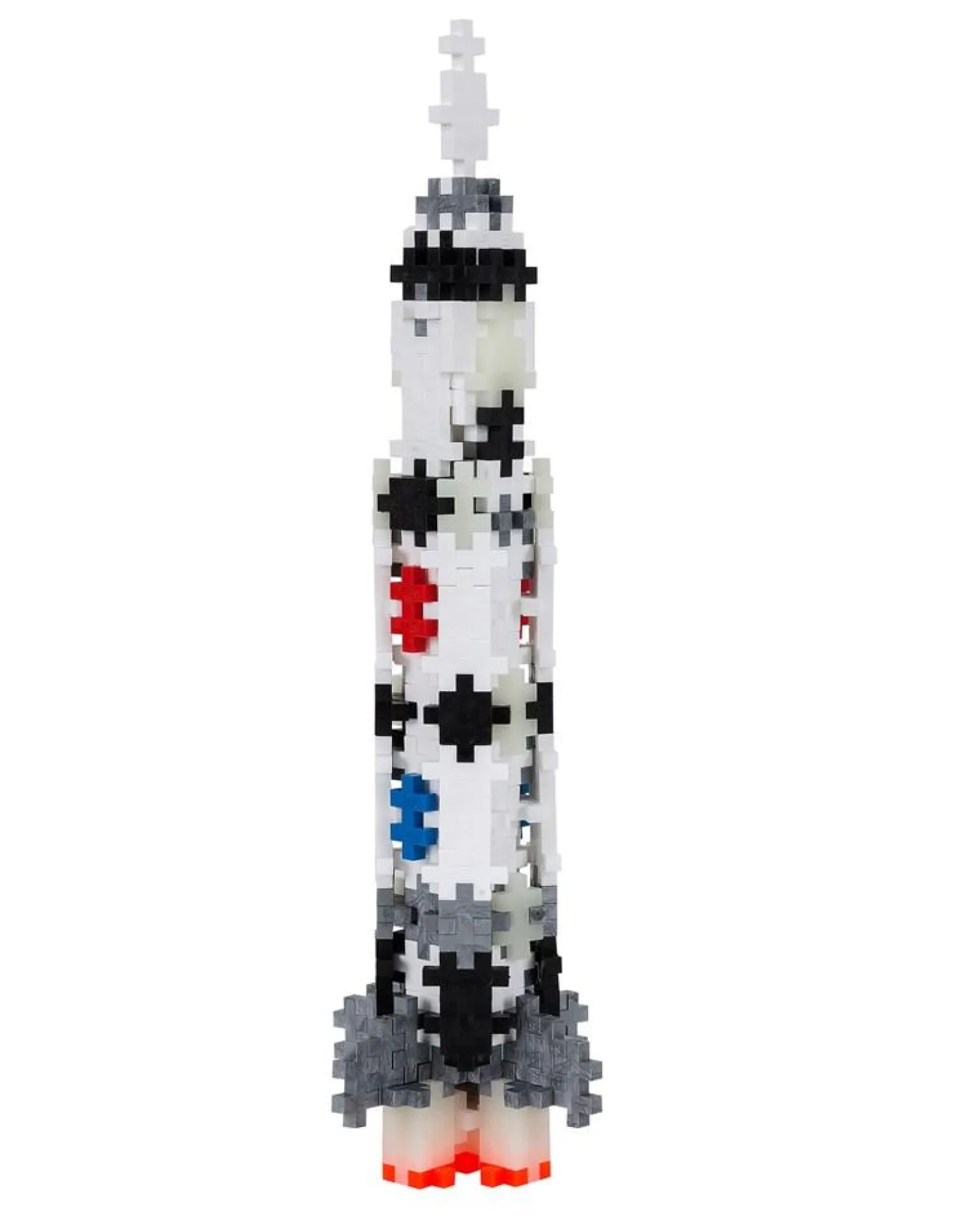 Plus Plus - Rocket 240 Pieces, Glow In The Dark Tube