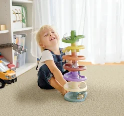 Quercetti - Spiral Tower, 100% Bioplastic