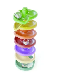 Quercetti - Spiral Tower, 100% Bioplastic