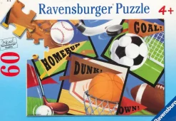 Ravensburger - Jigsaw Puzzle, 60 Pieces, Sports! Sports! Sports!