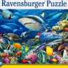 Ravensburger - Jigsaw Puzzle, 100 Pieces, Shark Reef