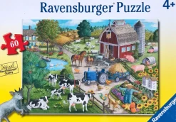 Ravensburger - Jigsaw Puzzle, 60 Pieces, Home On The Range