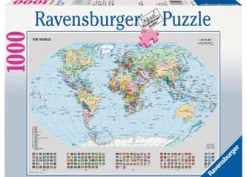 Ravensburger - Jigsaw Puzzle, 1000 Pieces, Political World Map