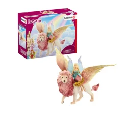 Schleich - Fairy In Flight On Winged Lion