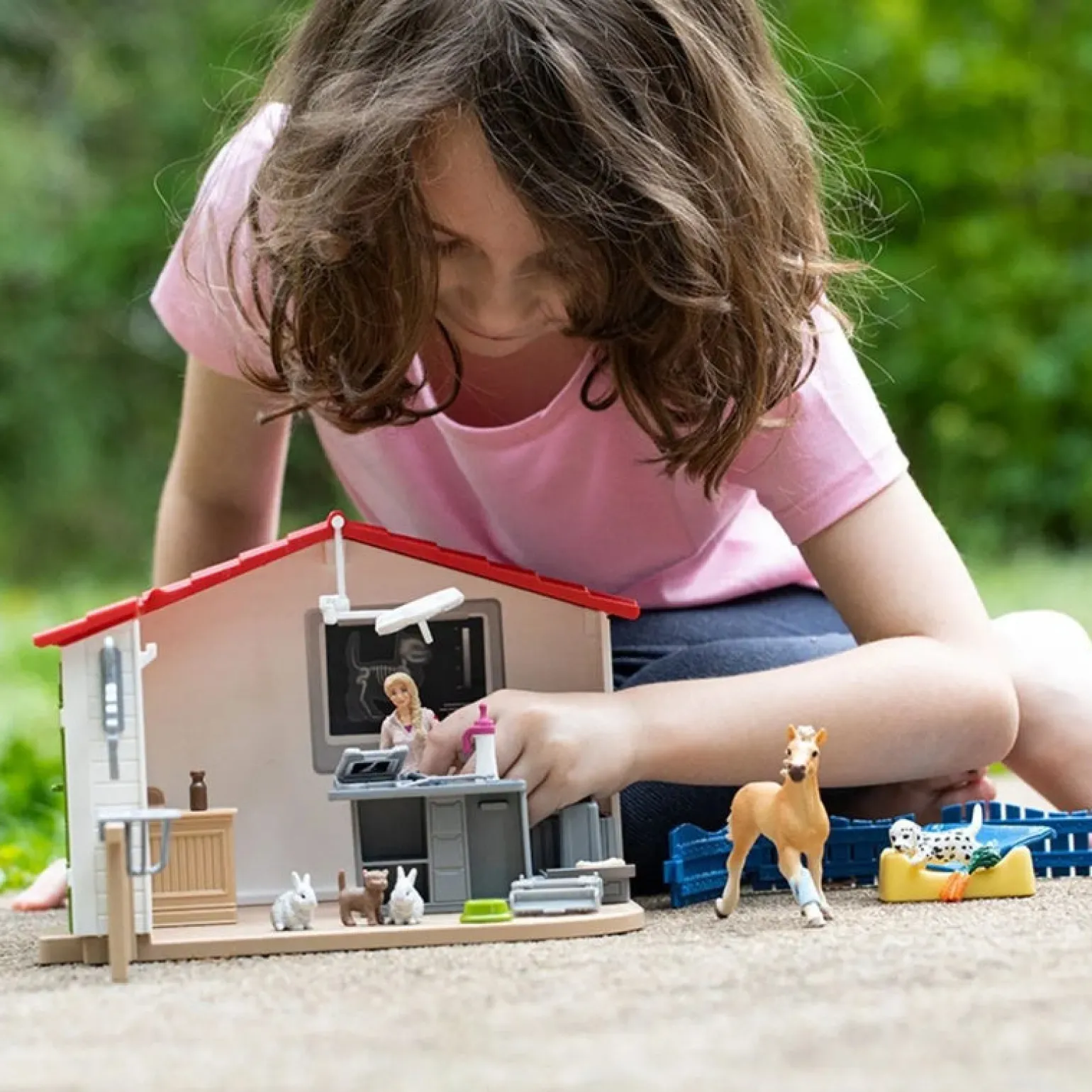 Schleich - Veterinarian Practise With Pets