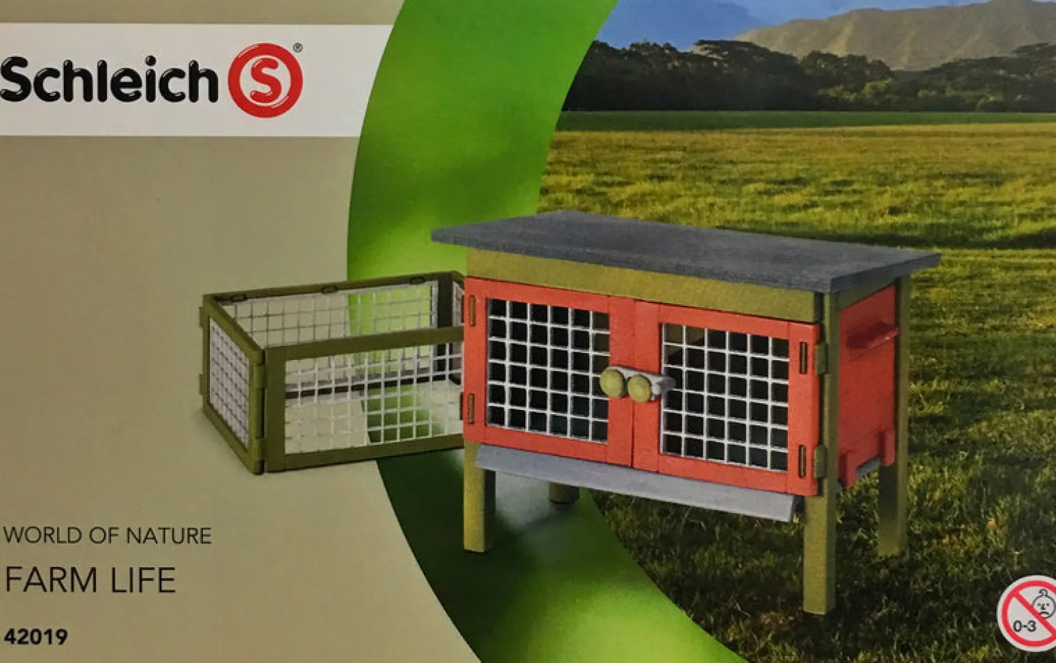 Schleich Farm Life - Rabbit Hutch