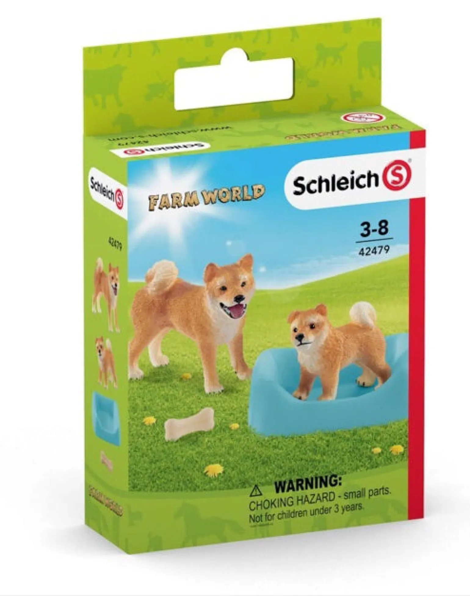 Schleich Farm Life - Shiba Inu Mother And Puppy