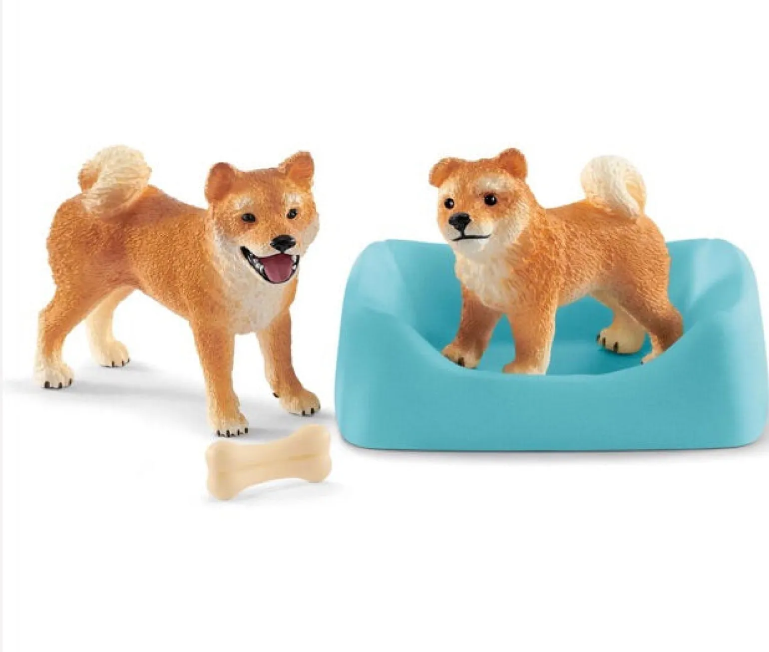 Schleich Farm Life - Shiba Inu Mother And Puppy