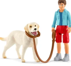 Schleich Farm Life - Walking With Labrador