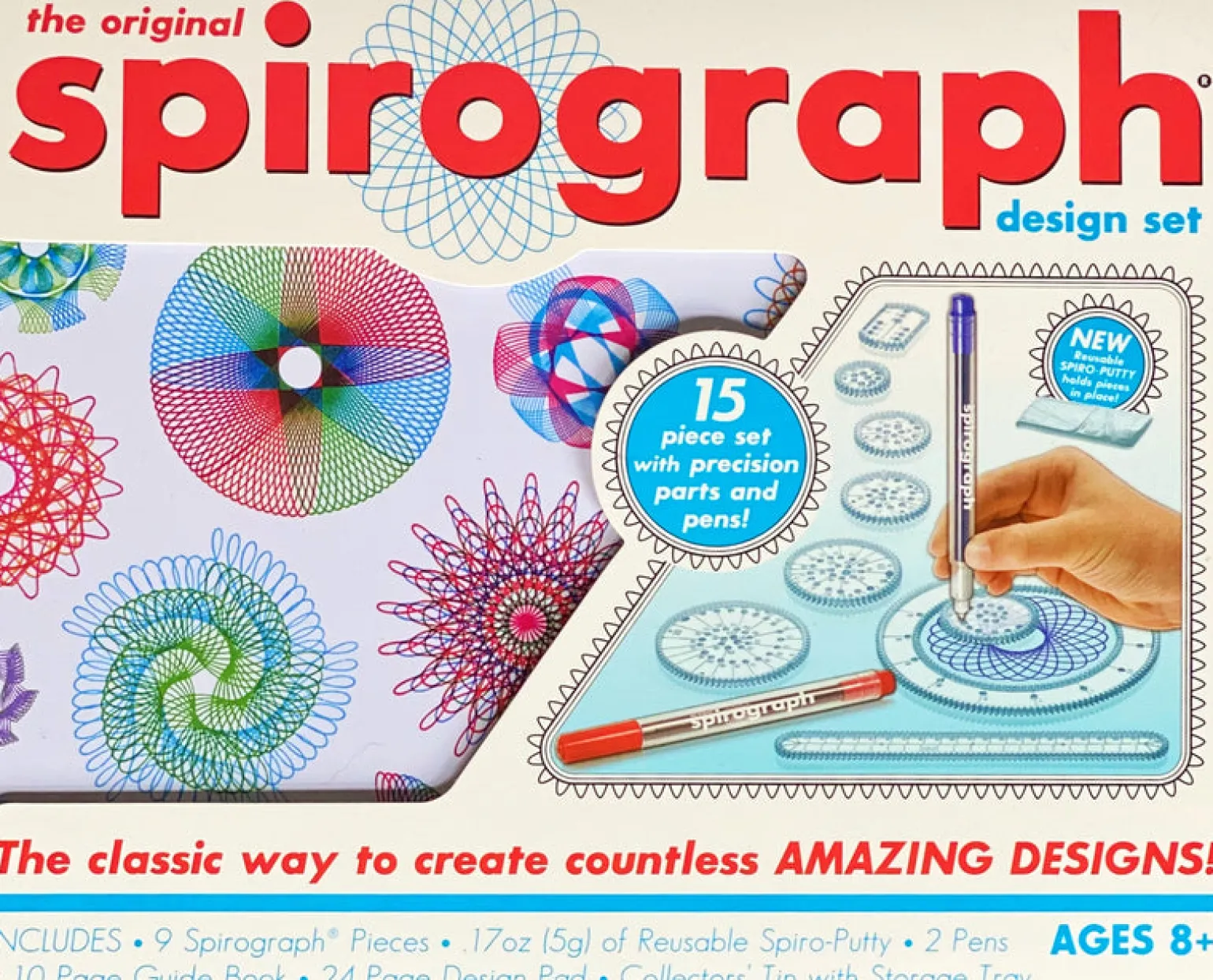 Spirograph - Original Spirograph Design Set In Tin