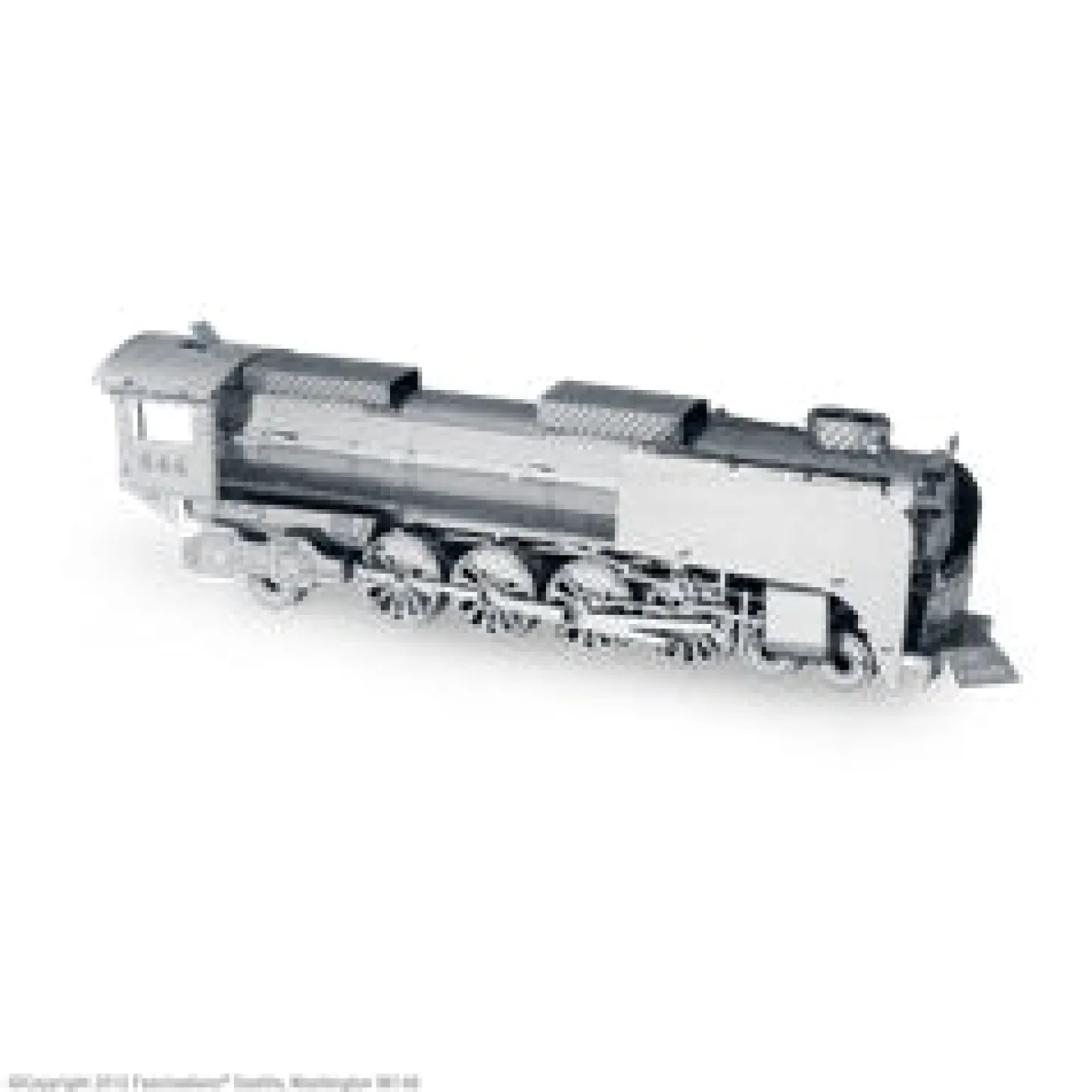 Steam Locomotive -3D Metal Model