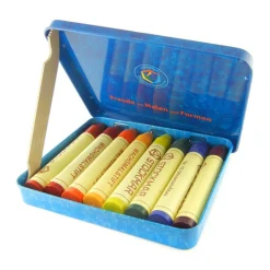 Stockmar - 8 Beeswax Crayon Sticks Waldorf Mix