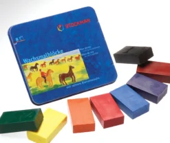 Stockmar - Wax Crayon Blocks 8 Colours