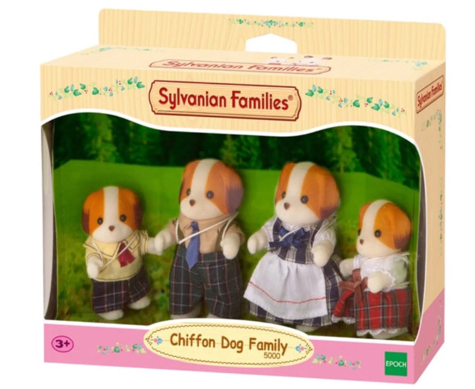 Sylvanian Families Chiffon Dog Family
