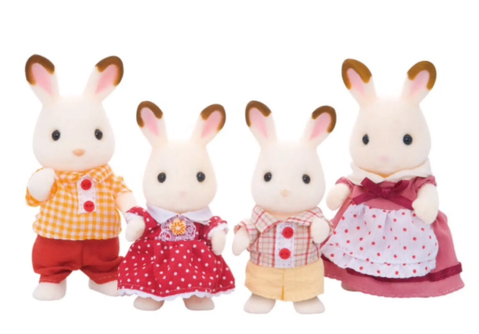Sylvanian Families Chocolate Rabbit Family