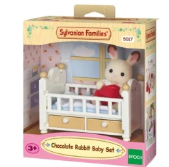 Sylvanian Families Chocolate Rabbit Baby Set