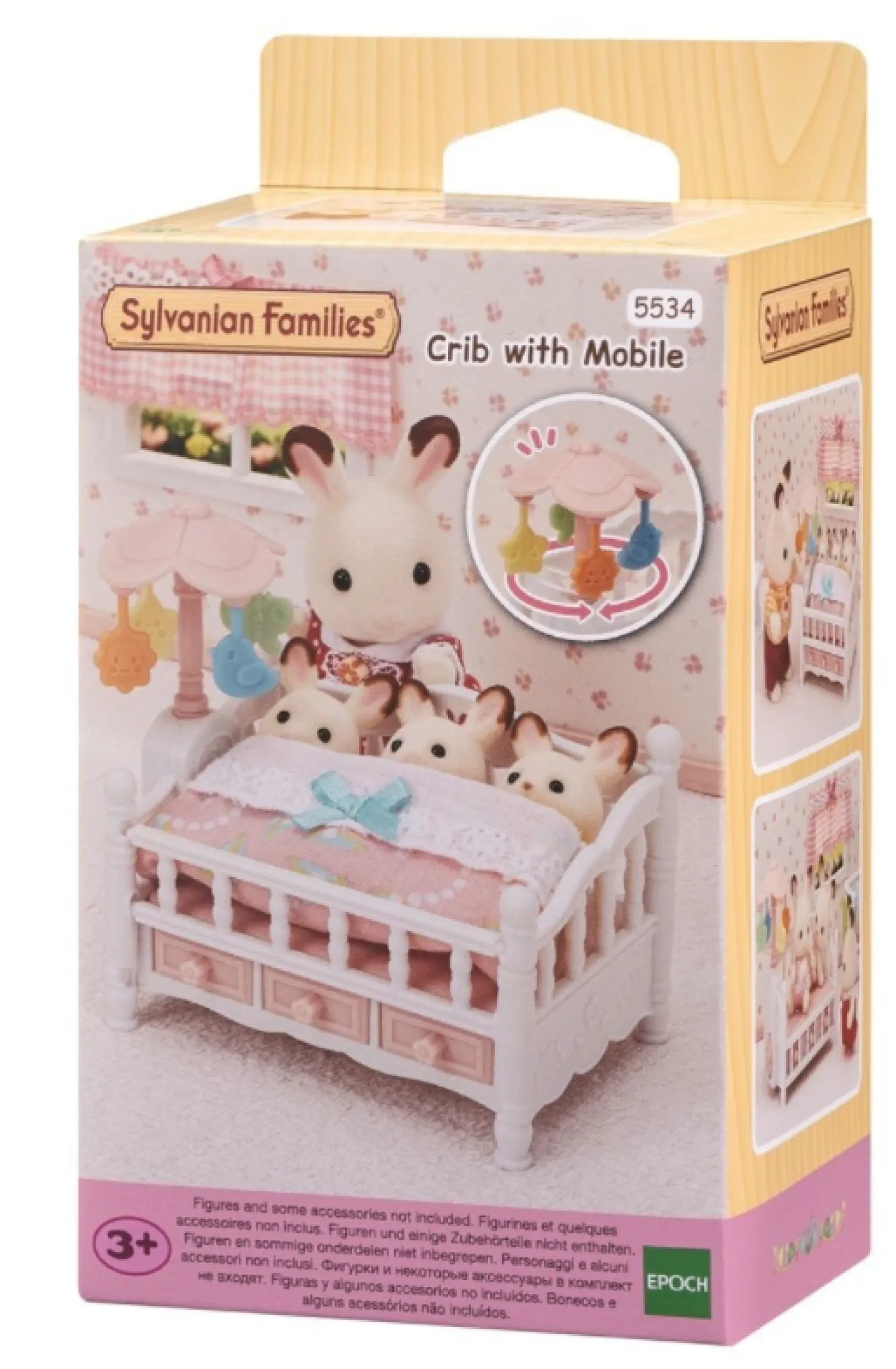 Sylvanian Families Crib With Mobile