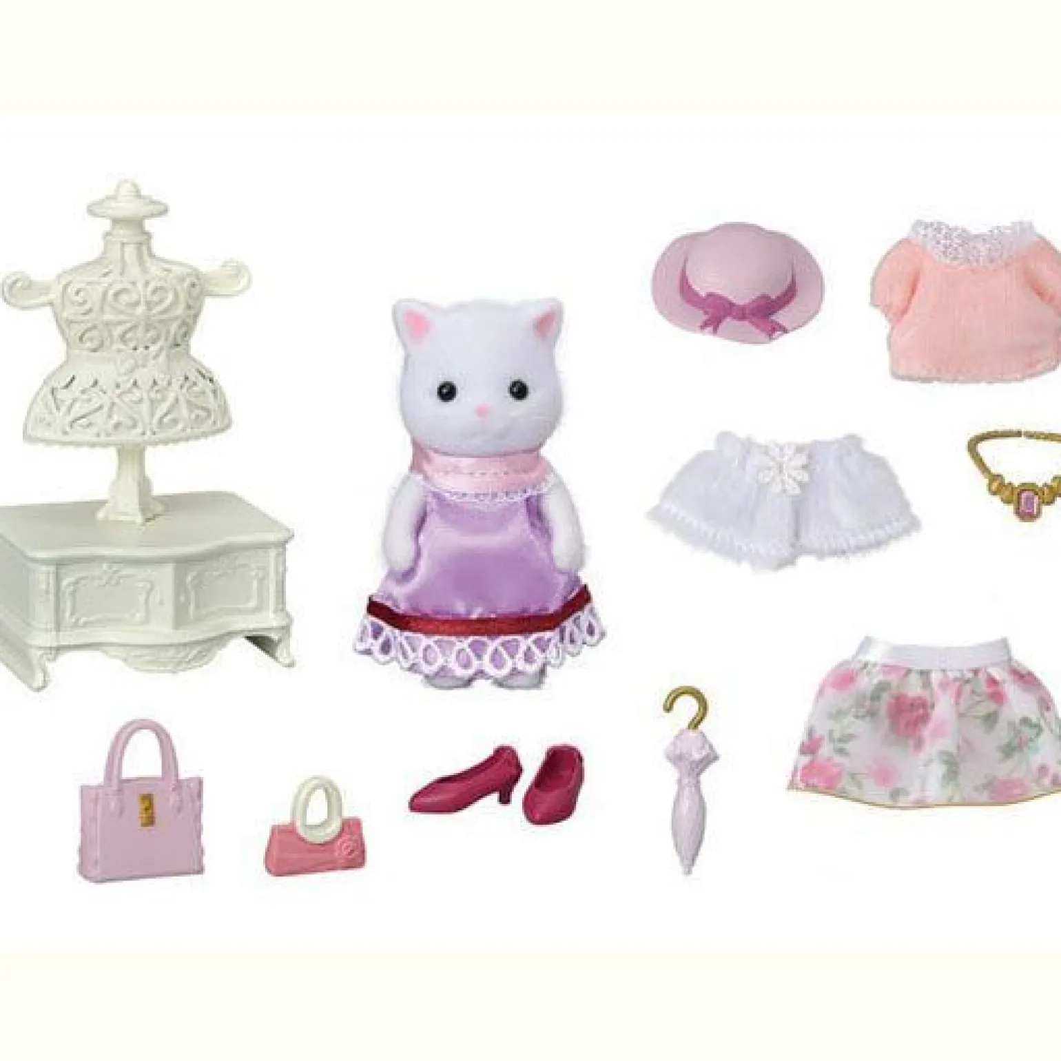 Sylvanian Families Fashion Play Set, Persian Cat