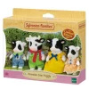 Sylvanian Families Friesian Cow Family