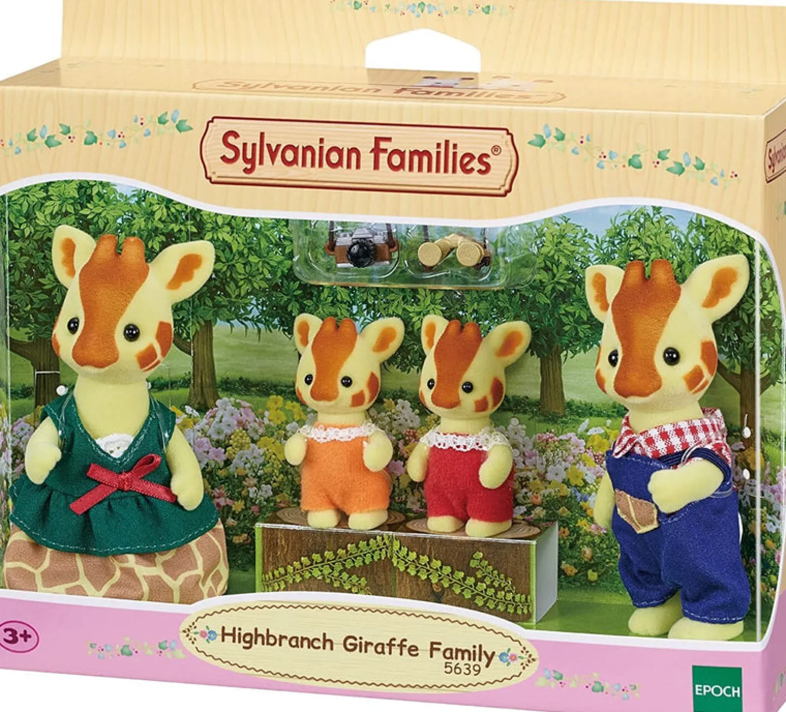 Sylvanian Families Highbranch Giraffe Family