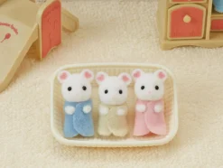 Sylvanian Families Marshmallow Triplets