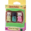 Sylvanian Families Persian Cat Triplets