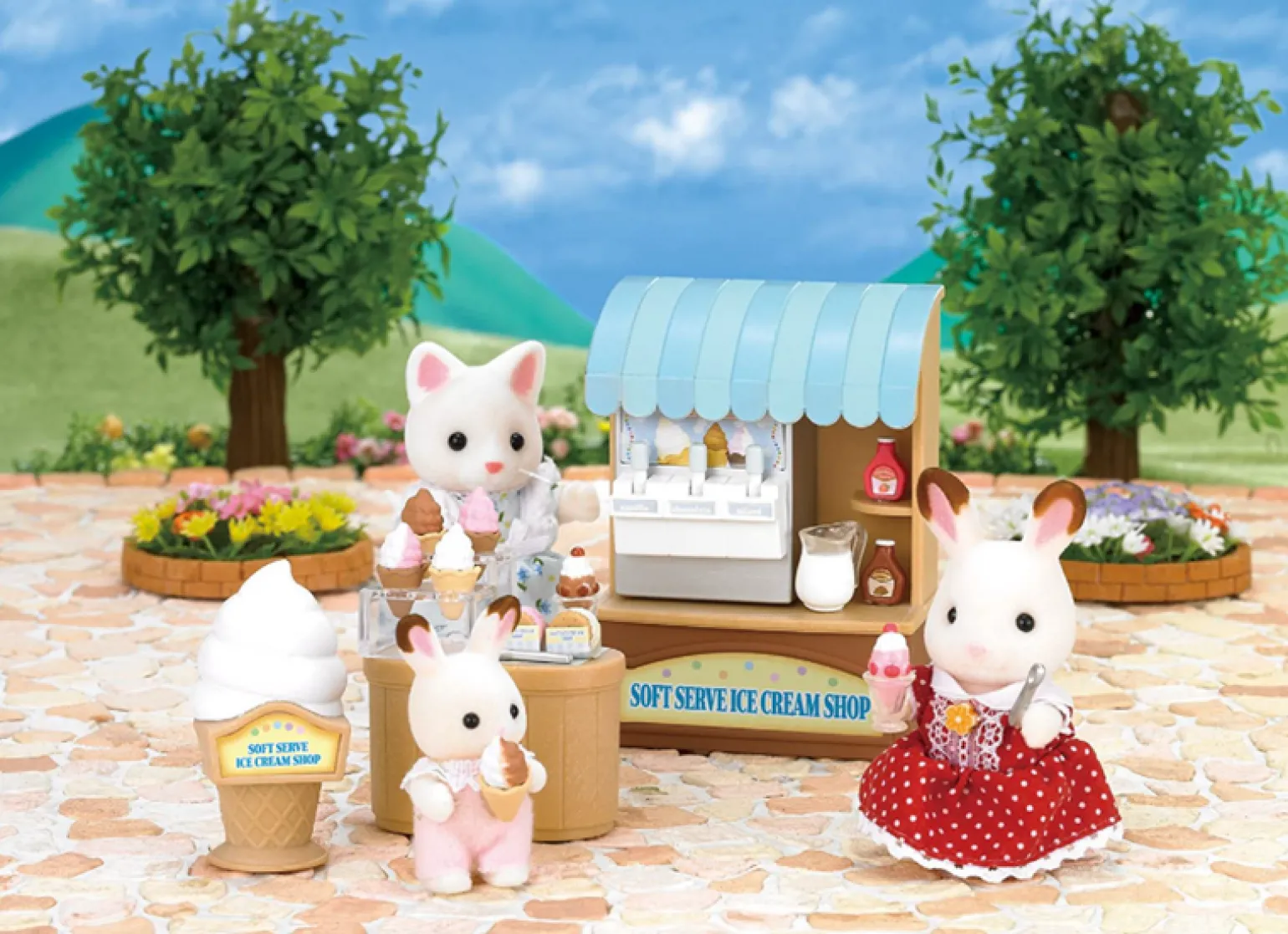 Sylvanian Families Soft Serve Ice Cream Shop
