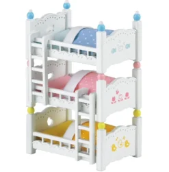 Sylvanian Families Triple Bunk Beds