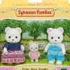 Sylvanian Family Polar Bear Family