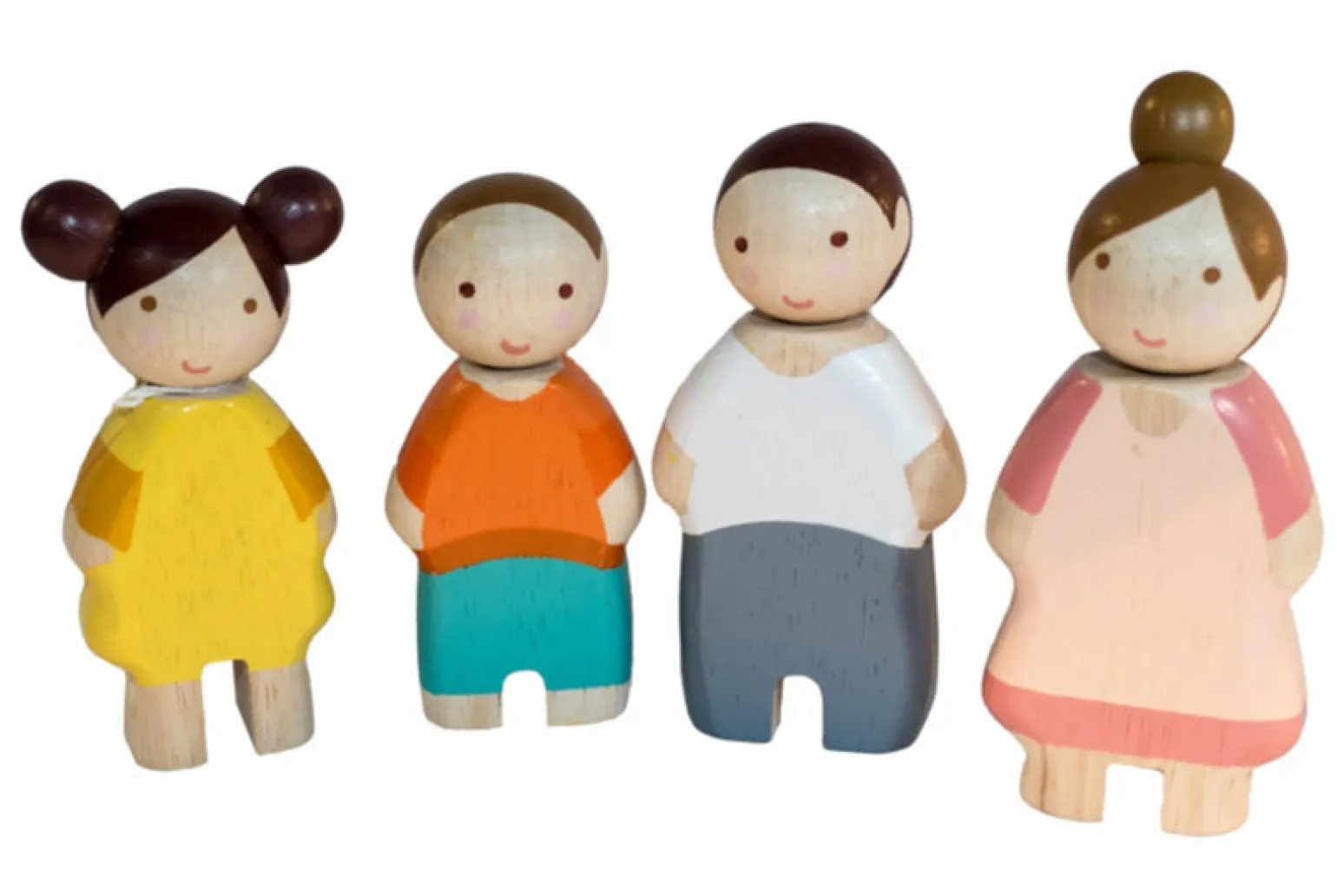 Tender Leaf - Wooden Doll Family