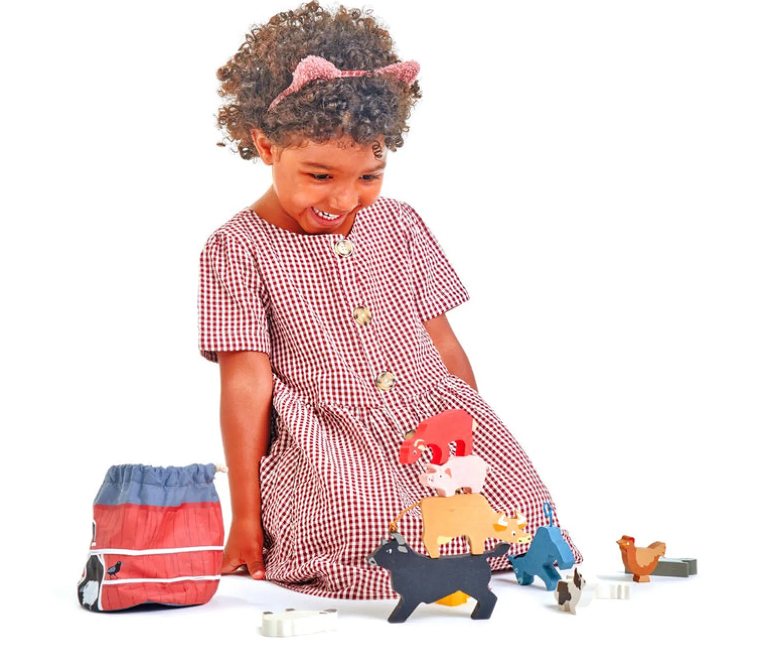 Tender Leaf - Wooden Stacking Farmyard