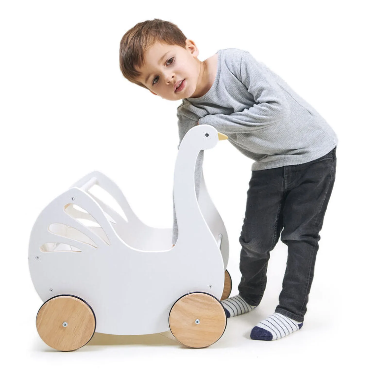 Tender Leaf Toys - Pram Sweet Swan Design