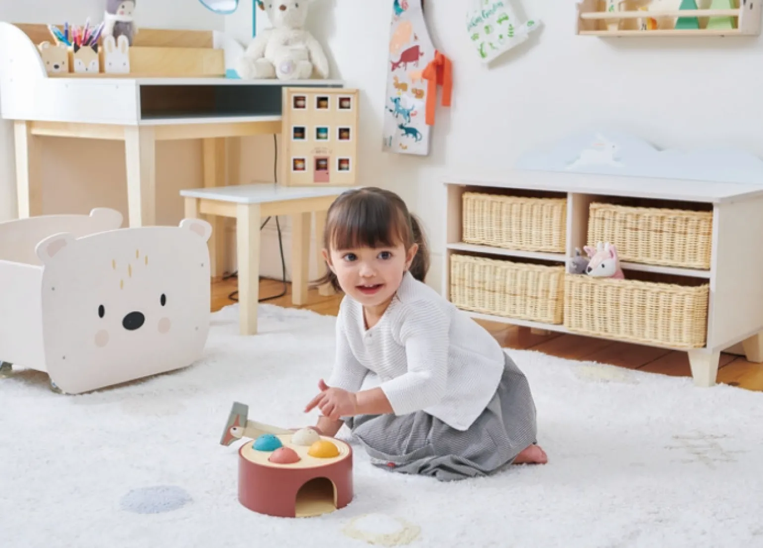 Tender Leaf Toys - Woodpecker Hammer Game