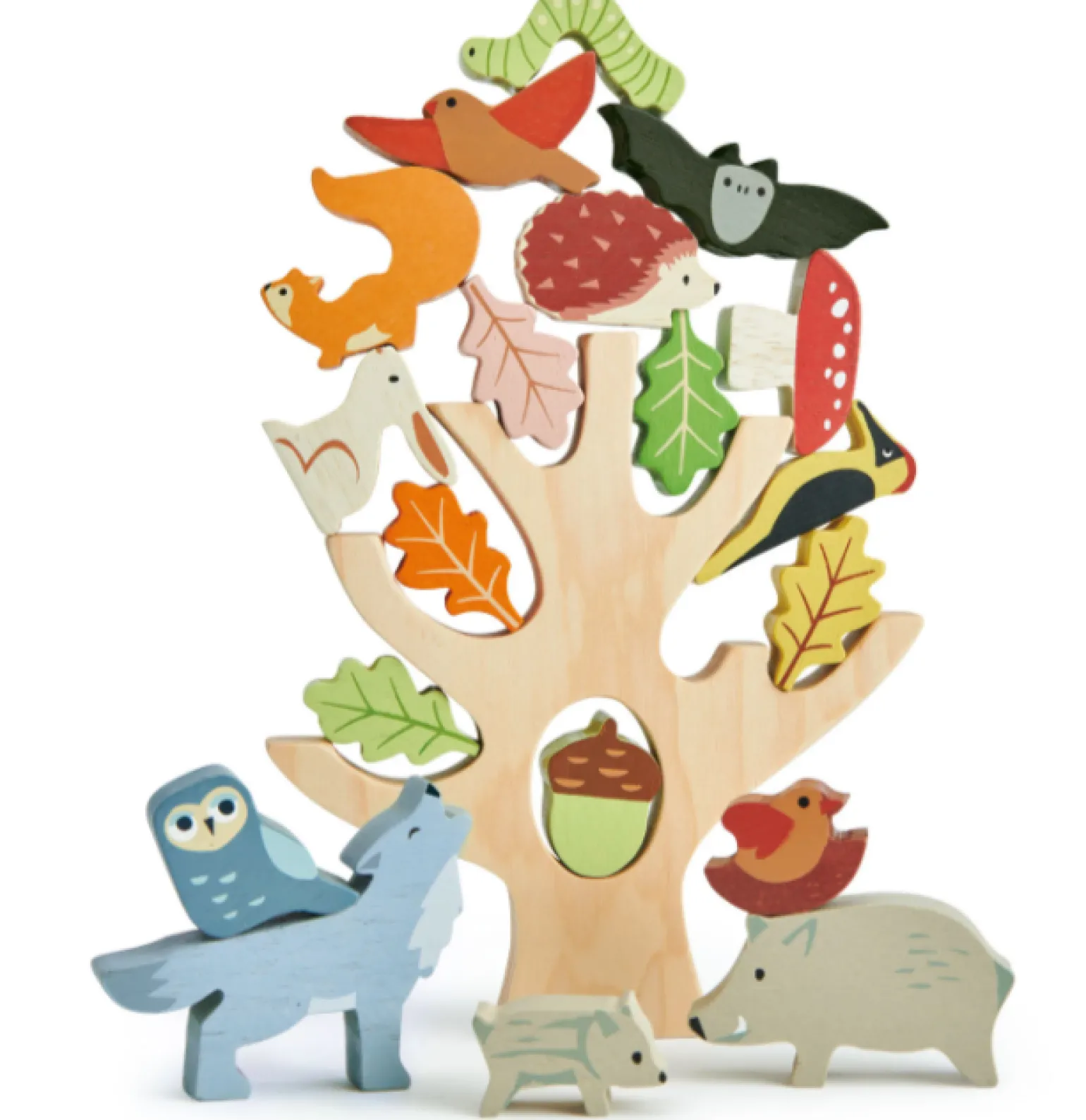 Tender Leaf Toys Stacking Forest