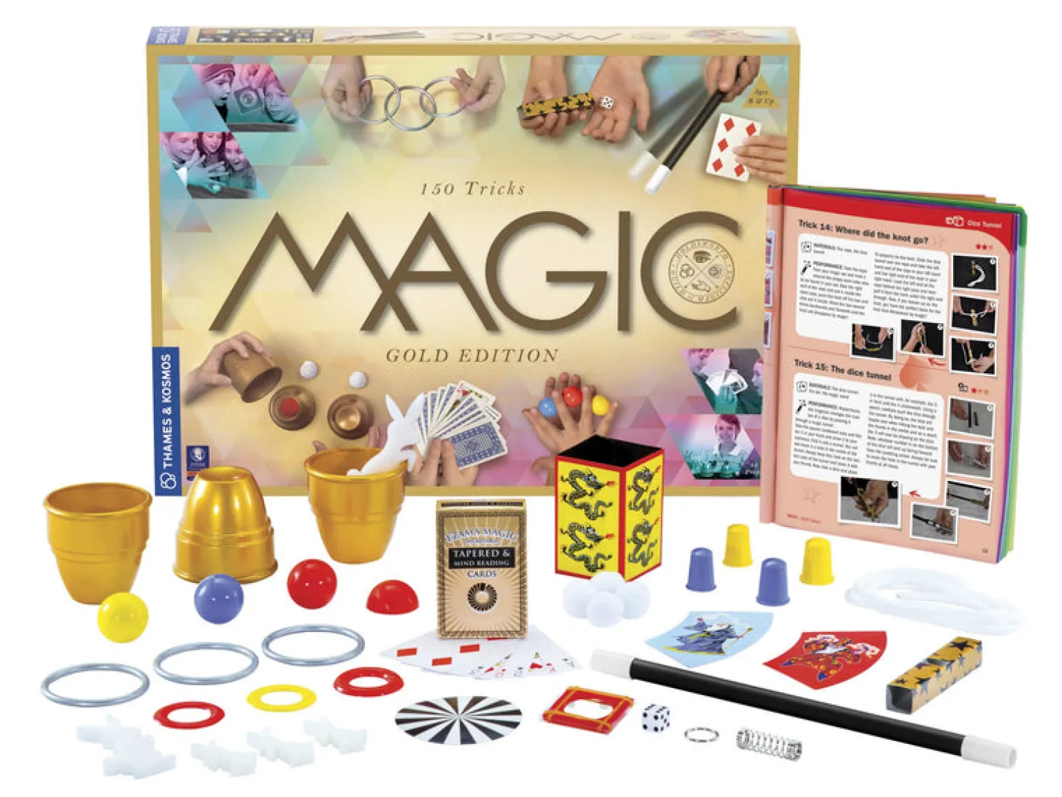 Thames & Kosmos Magic Tricks Gold Edition