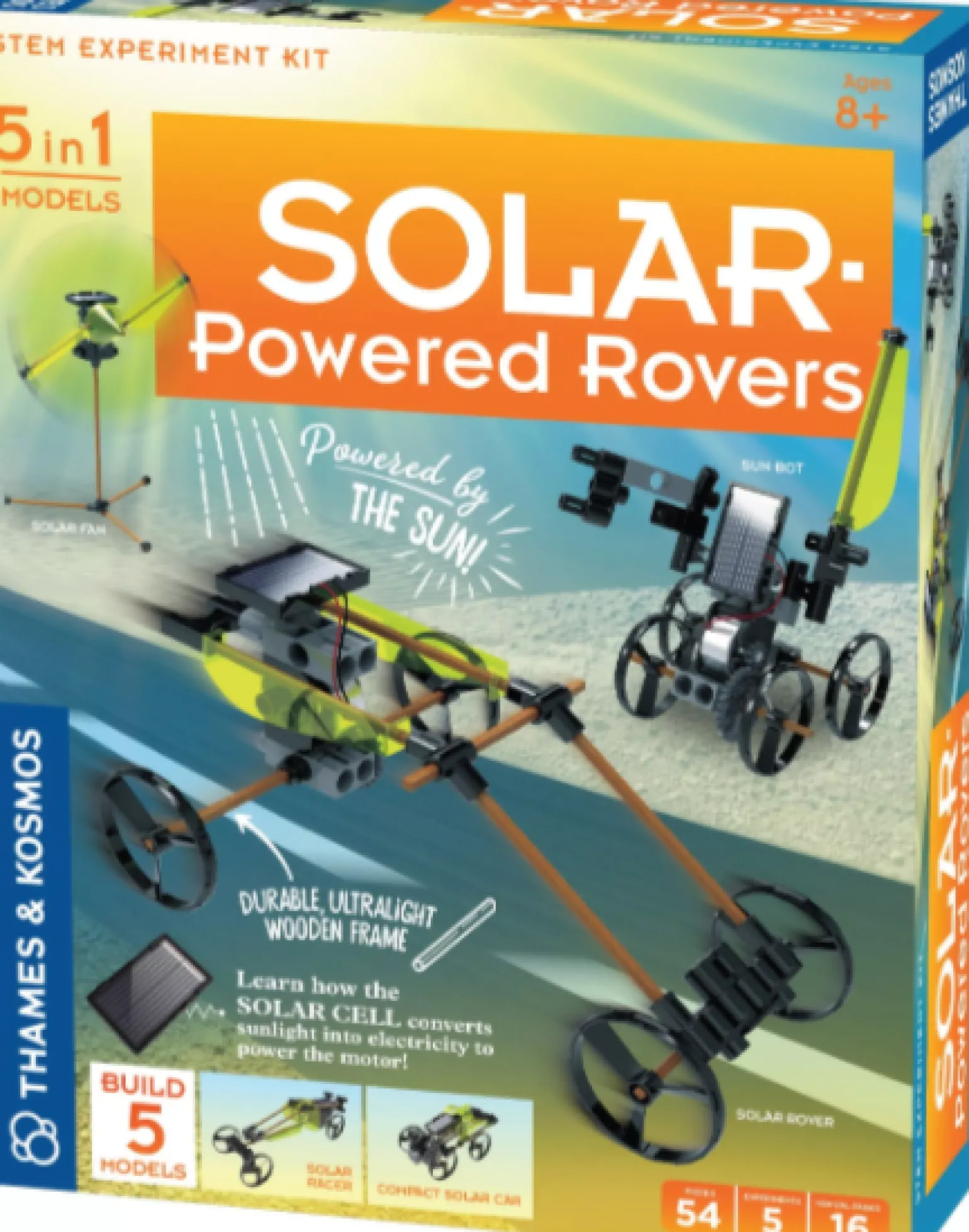 Thames And Kosmos Solar Powered Rovers